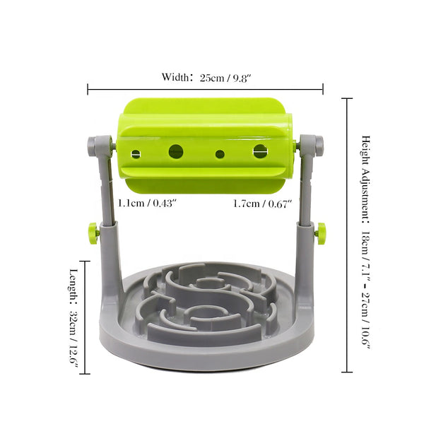 SpeedyPet Interactive Dog & Cat Slow Food Puzzle Feeder