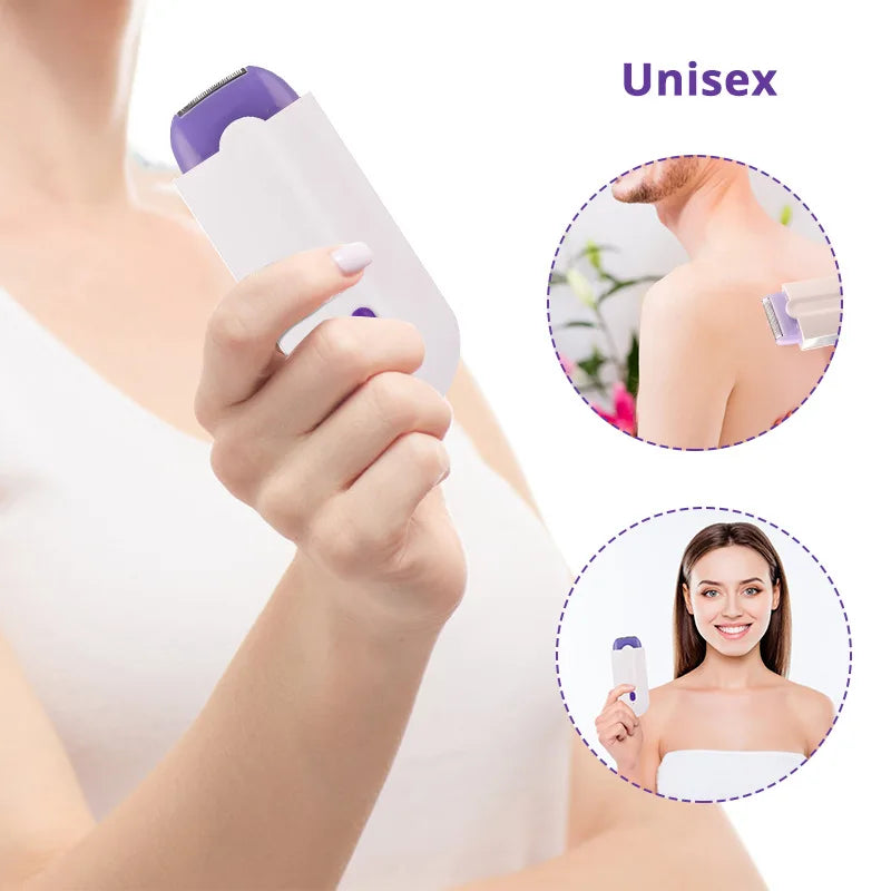 Women's Epilator Painless Hair Removal USB Shaving Device